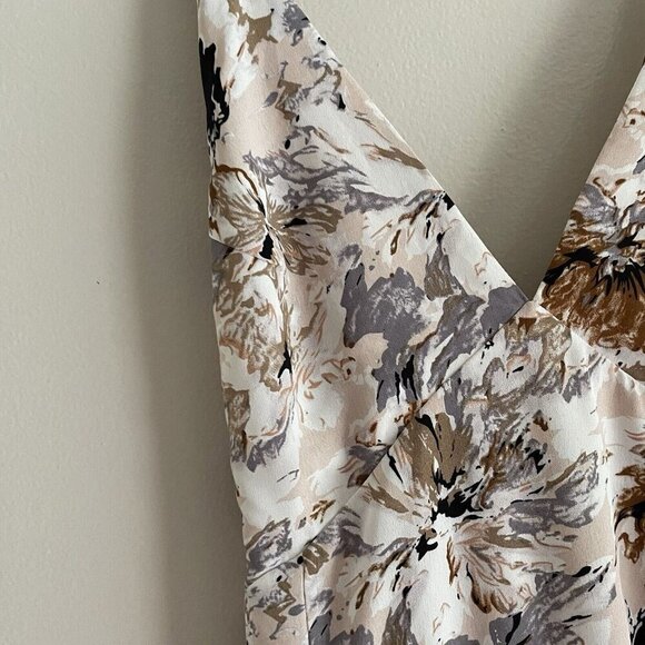 Lulus Women XL More Than Charming Blush Floral Print Lace-Up Maxi Dress NWT - Picture 8 of 15